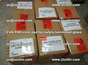 EVA PAD cork pad for safety glazing glass separation (10)