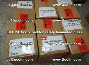 EVA PAD cork pad for safety glazing glass separation (11)