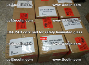 EVA PAD cork pad for safety glazing glass separation (12)