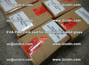 EVA PAD cork pad for safety glazing glass separation (43)