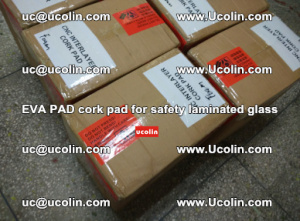 EVA PAD cork pad for safety glazing glass separation (45)